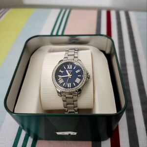 Fossil watch Swarovski crystals